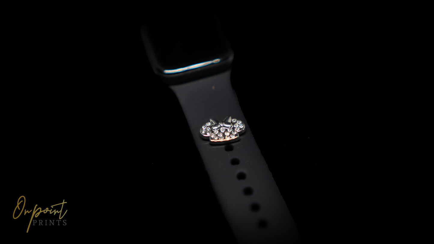 studded Mickey ears silver 167