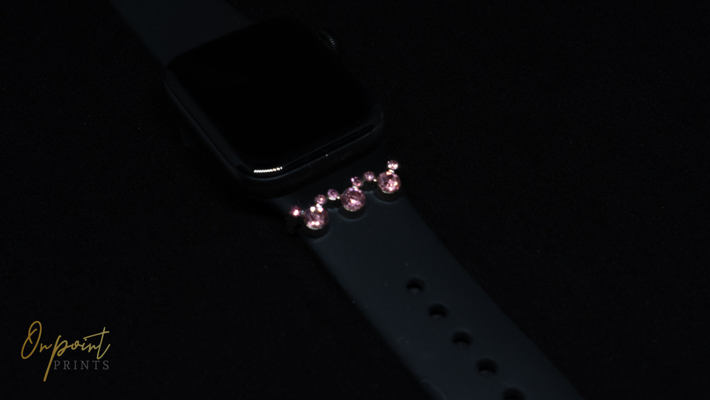 Mickey stud Pink bar B34